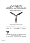 Junkers Verstell-Luftschrauben